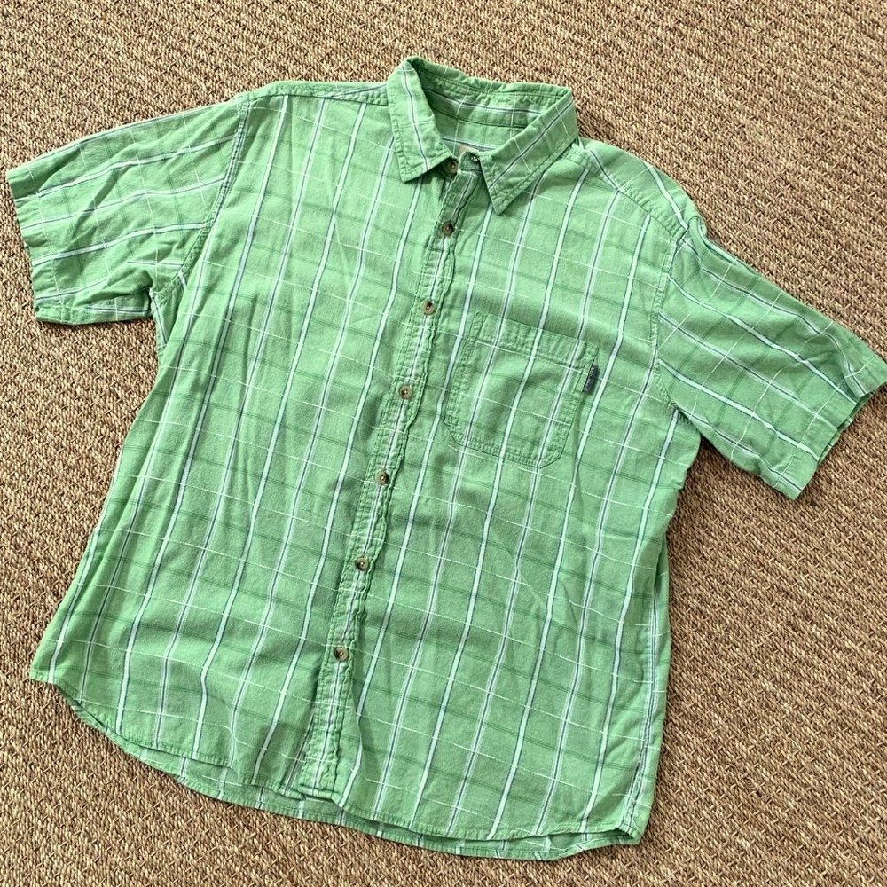 Woolrich Short Sleeve Button Down Shirt XL